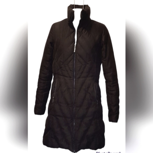 RW&Co Chocolate colored downfilled winter coat - Picture 5 of 6